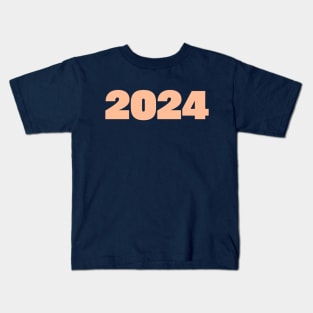 2024 Peach Fuzz Kids T-Shirt